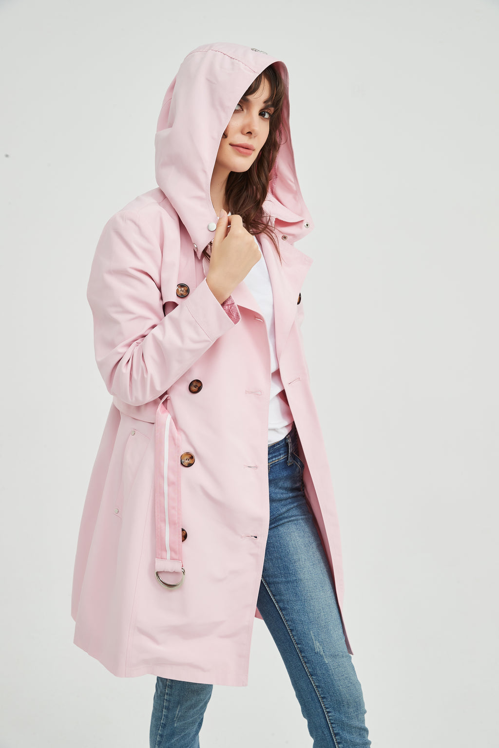 Ladies' Casual Jacket with Hood