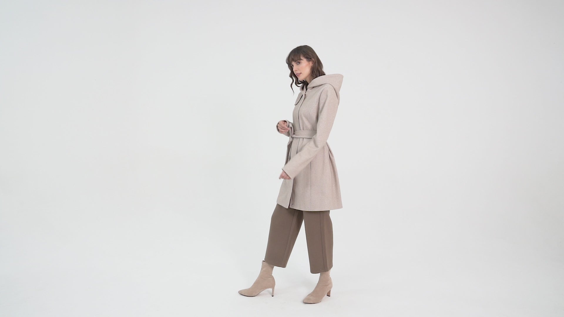 Women woolen coat