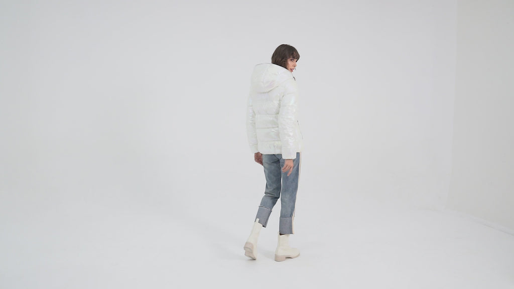 Ladies' Casual Jacket with Hood