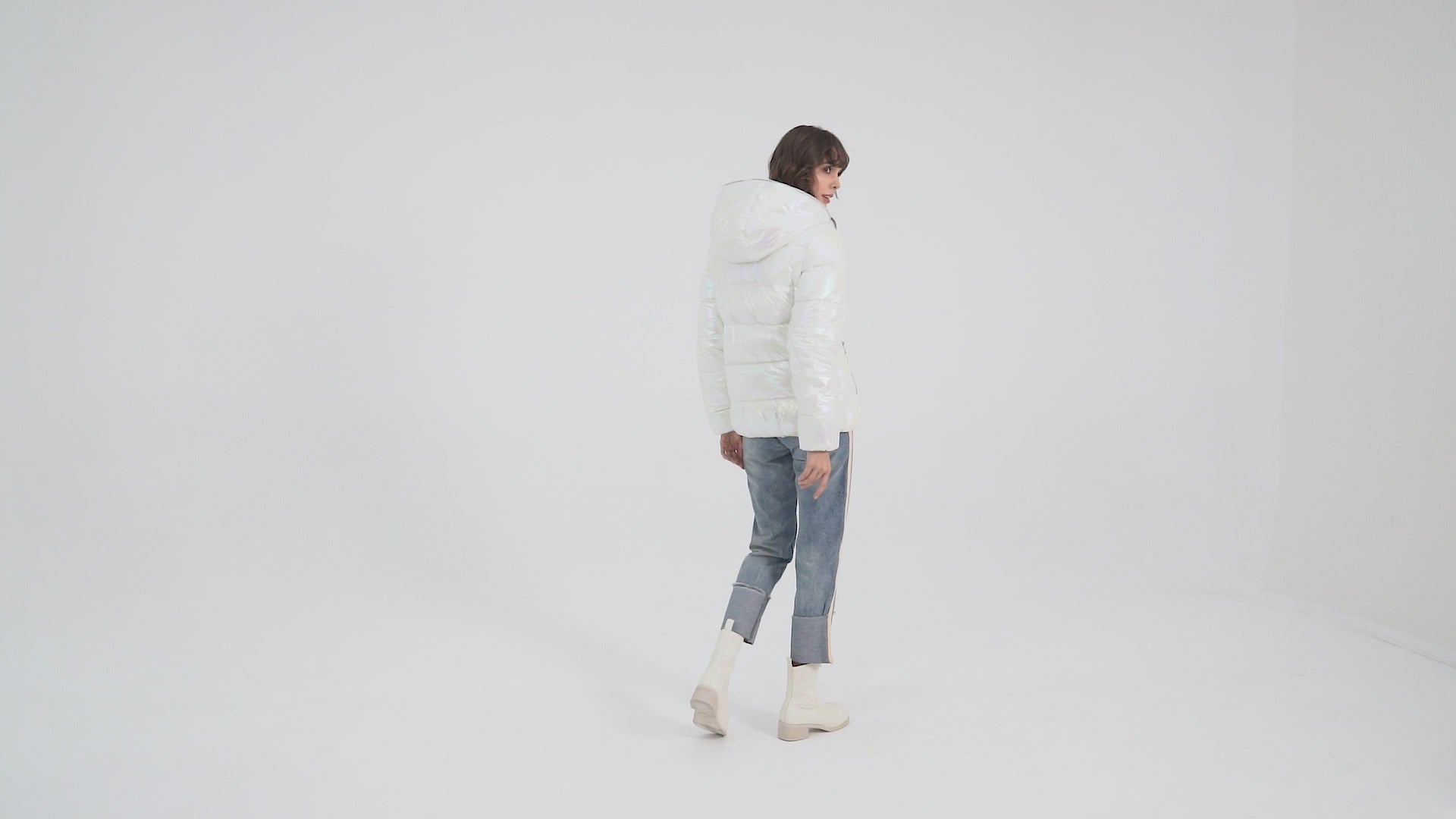 Ladies' Casual Jacket with Hood