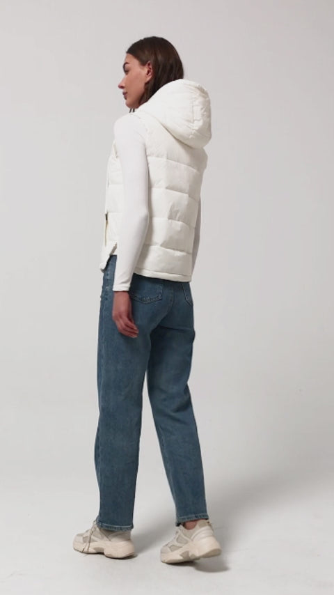 Women  light padded vest